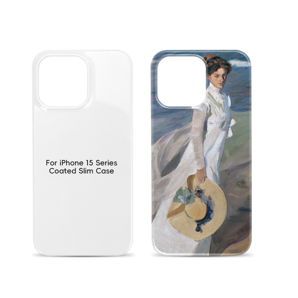 Custom 3D Coated Sublimation Slim Phone Cases For IPhone 15 16 Plus Pro Max