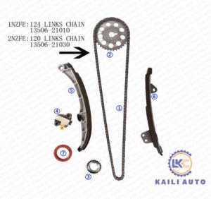 China TOYOTA COROLLA Variable Timing Belt 13506-21010 124L 13540-21010 Engine Timing Chain wholesale