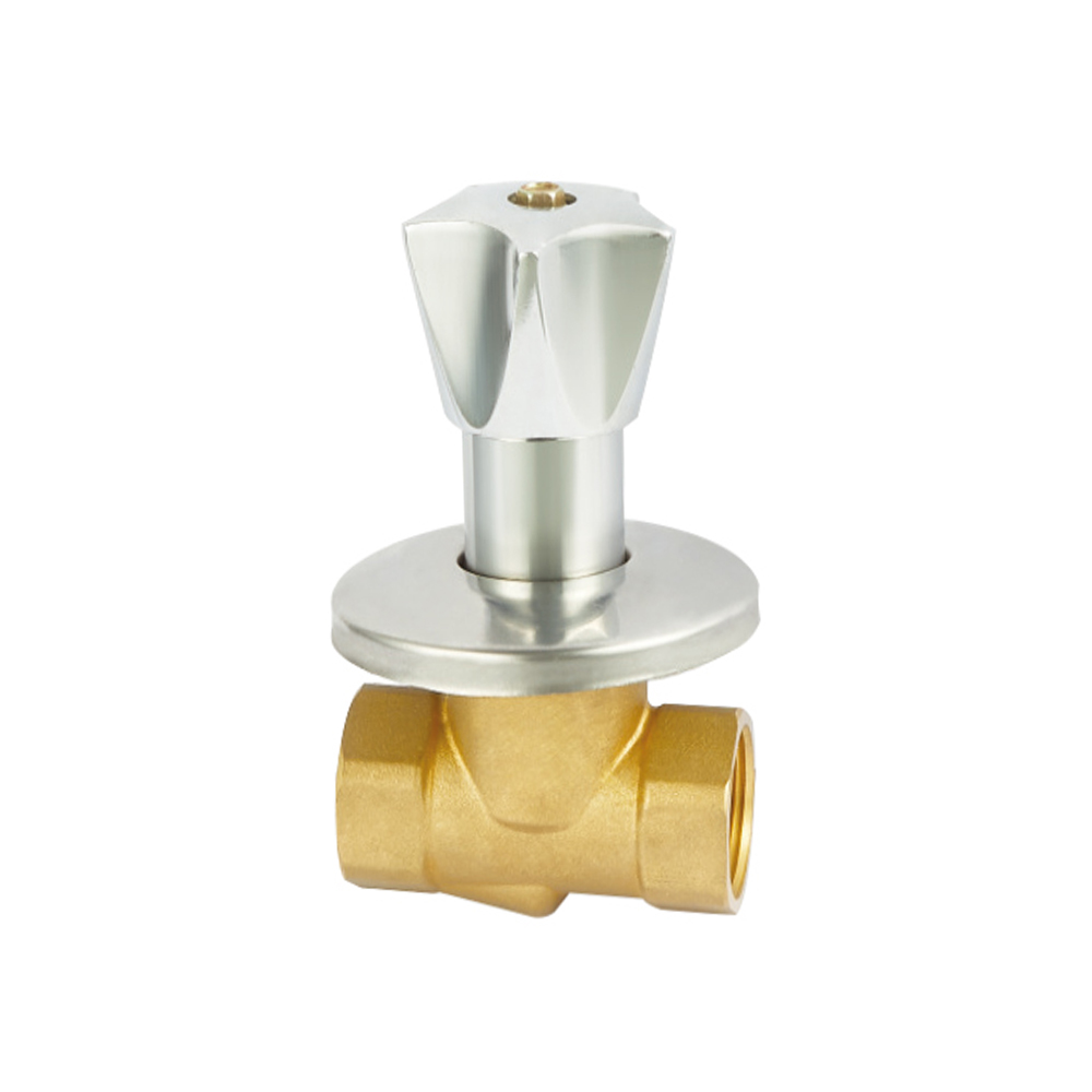Nickel plating Manual Brass Stopcock Valves PN 2.0 Mpa 3 years Warranty