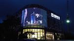Indoor Low Electricity Consumption LED Grid Screen 63W RGB