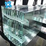 3-22mm Transparent Tempered Glass Skylight Tempered Glass Custom