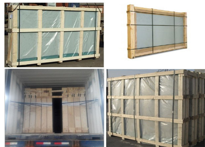 Heatproof Clear Double Glazing Tinted Glass For Building Doors / Windows