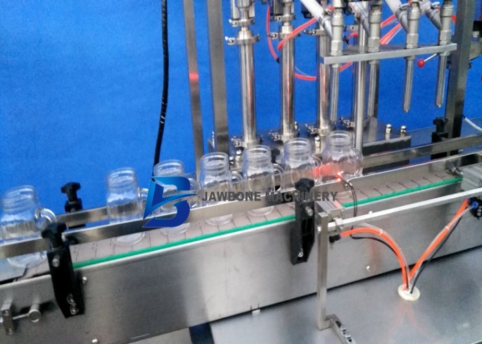 750 Kg 5 KW Sauce Paste Bottle Filling Machine With Touch Screen Display