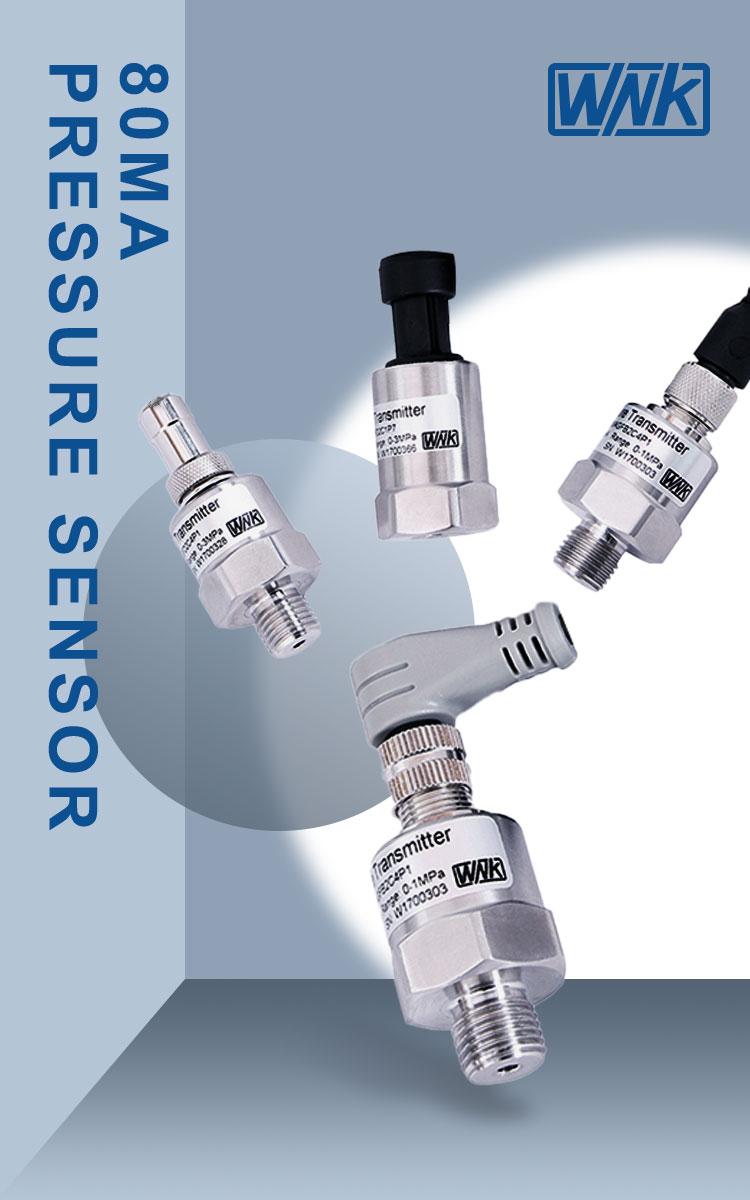 Compact Air Pressure Transmitter 4-20mA For Liquid Gas Steam