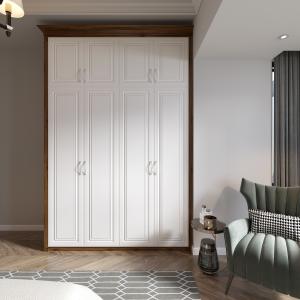 China Markettwo Swing Door Wardrobe Closet for Bedroom E0 Standard wholesale