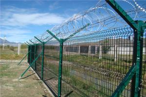 China Outdoor PVC Coated Wire Fencing Decorative Welded Wire Fence Panels wholesale