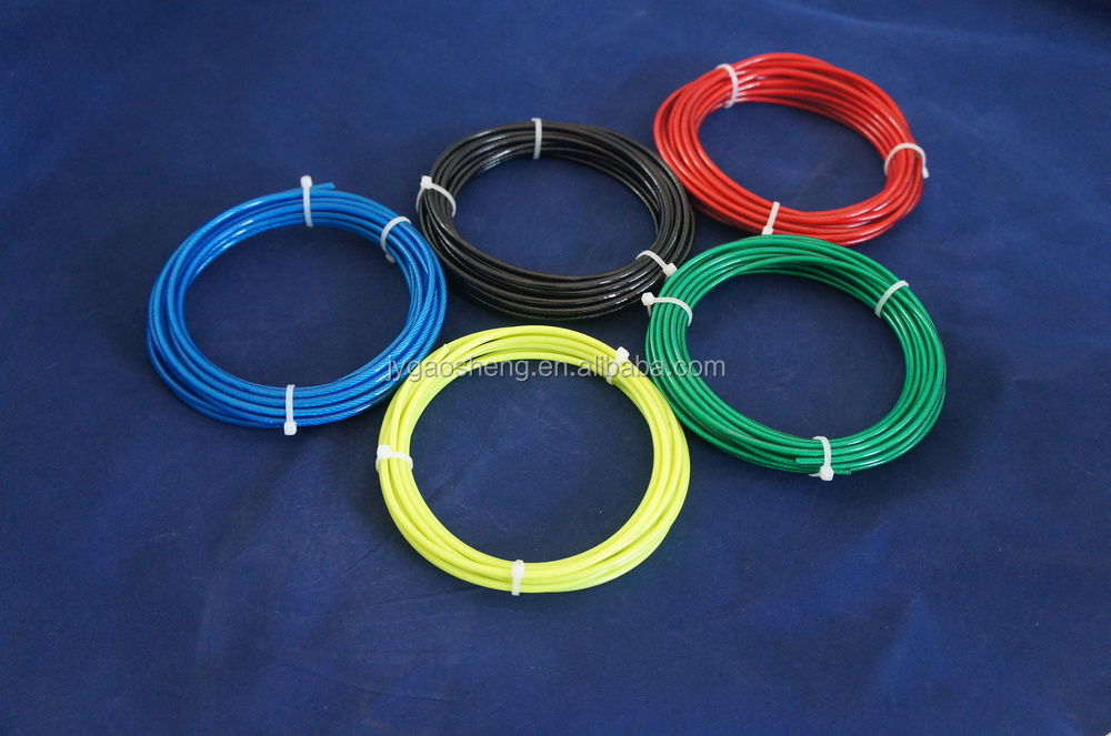 12 Feet PVC Coated Dog Tie Out Cable And Stake Pet Accessories Solid Pattern