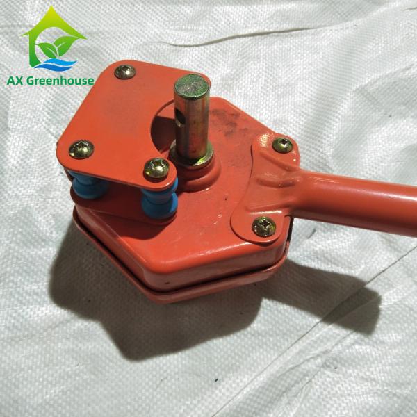 Self Locking Lightweight Hand Crank Film Roller Agriculture Greenhouse