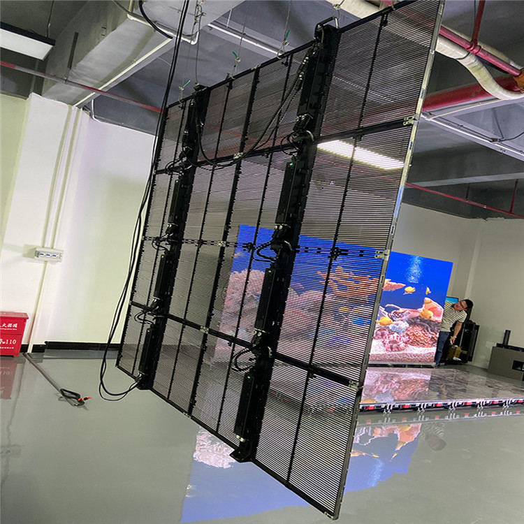 Super Clearly 10ft X 12ft P6.25 Outdoor Full Color Transparent LED Display