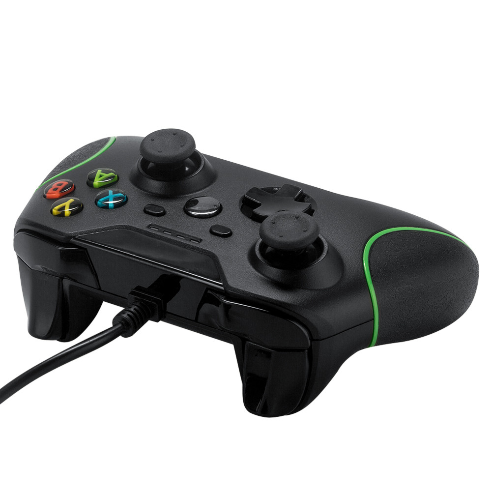 High qualityHot Selling wired controller GamePad Joystic for xbox one console Black and White