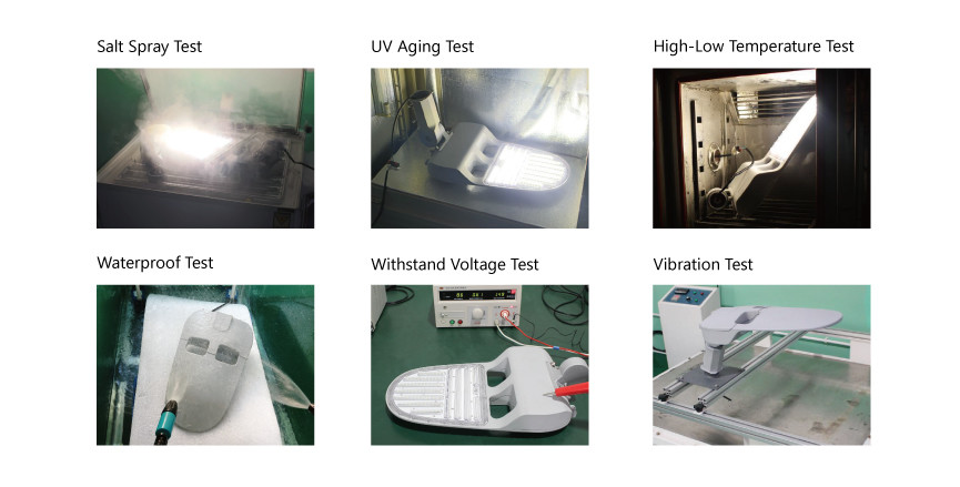 100-240V 100W 160LM/W IK10 LED Pole Street Light IP66