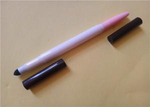 China Waterproof Good Dark Brown Eyebrow Pencil With Sponge Beautiful Shape wholesale