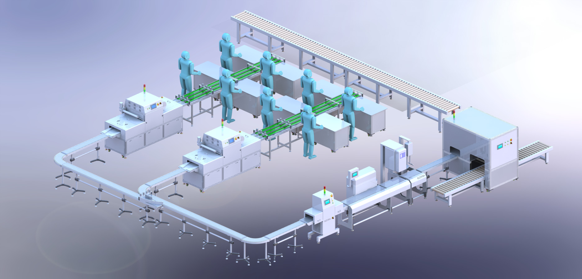 Industrial Food Vacuum Packaging Machine Leak Proof Modified Atmosphere Packages