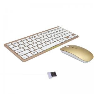 China Mini 2.4G Wireless Keyboard Mouse Combo With Multimedia Function Keys wholesale