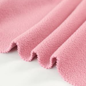 China 260gsm Polyester Fleece Fabric 58'' 60'' For Sofa Garment wholesale