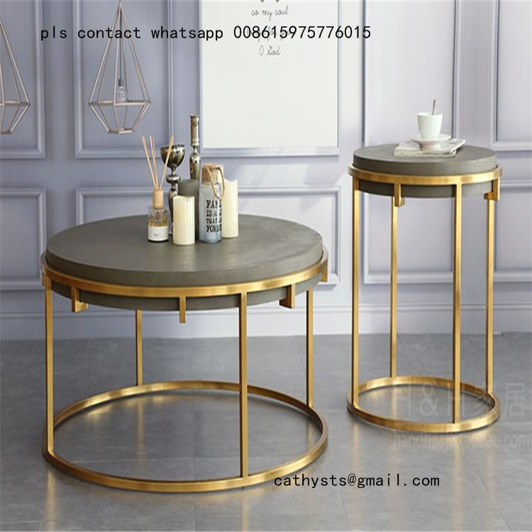 smart coffee table legs brass stainless steel table base modern design