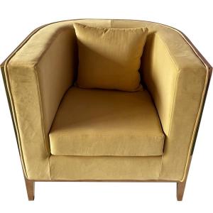 China Nordic Light Luxury Simple Modern Cloth Living Room Sofa Hotel Lobby Single Double Triple wholesale