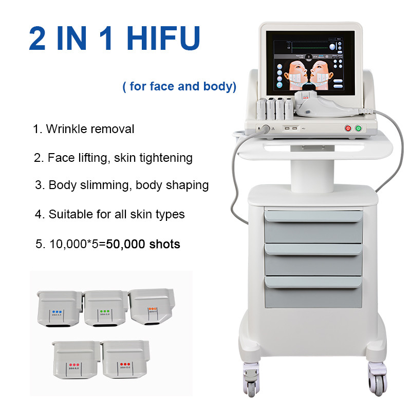 Home Body Slimming Ultrasound Hifu Beauty Machine Rohs Compliant