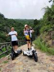 45Km Mileage 30KG Electric Kick 250W 3 Wheel E Scooter