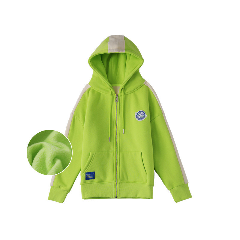 Toddler Zipper Hooded Pullover Boys Hoodie Sweatshirt With Pocket