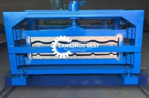 China 15KW Metal 820mm Roofing Sheet Roll Forming Machine wholesale