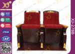 Fire Retardant Commercial Fabric Auditorium Theater Seating / Concert Hall