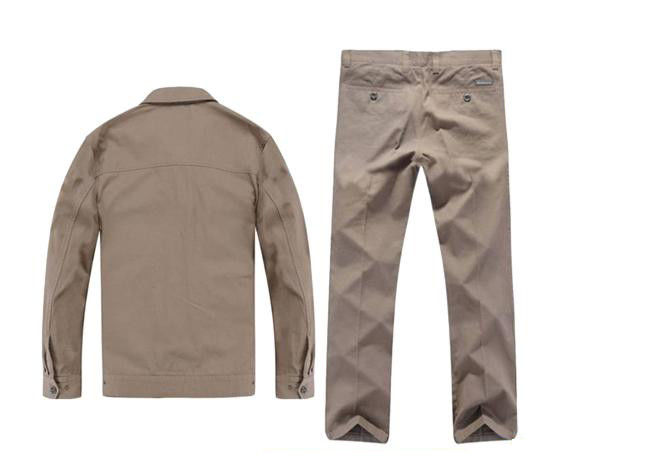 Cotton / Polyester Men's Work Coats Jackets , Custom Women's Embroidered Workwear