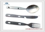 Stainless steel camping cutlery set