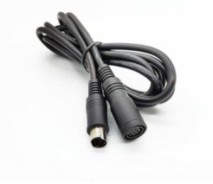 China Custom Male Female Extension Cable 9 Pin Mini Din Cable wholesale
