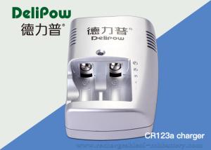 China CR123A Rechargeable Battery Charger 2 Slots For Rechargeable AA Batteries wholesale