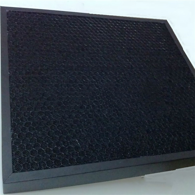 High Filtration Precision Honeycomb Carbon Filter Low Wind Resistance