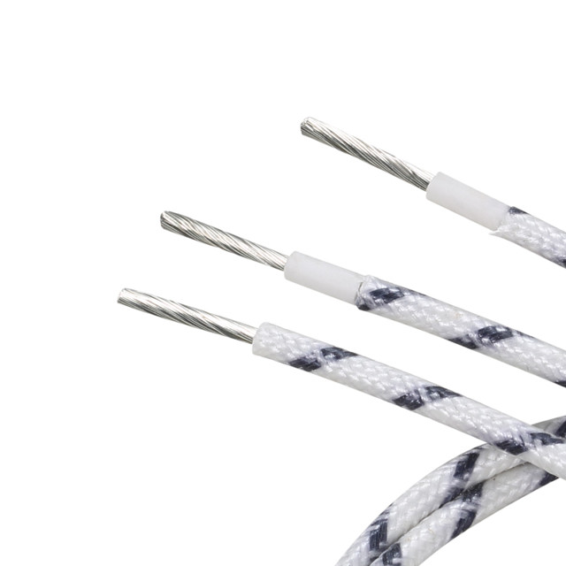 UL3122 Flexible Silicone Electrical Wire 300V Stranded Conductor Red Black White Color
