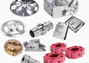 China CNC Machined Aluminum Parts Titanium Anodized Gold Silver Red Blue Yellow wholesale