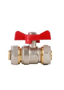 China Anticorrosive Union Ball Valve Brass Multipurpose Heatproof Durable wholesale