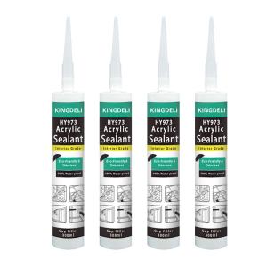 China Universal Curing Acrylic Silicone Sealant Transparent For Caulking wholesale