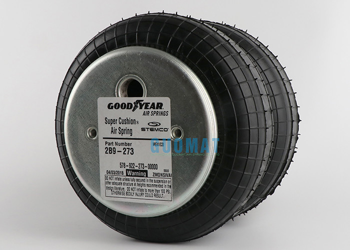 2B9-273 Goodyear Air Spring Bellows Number 578923206 Metric M8 Nuts With 3/4 Air Inlet