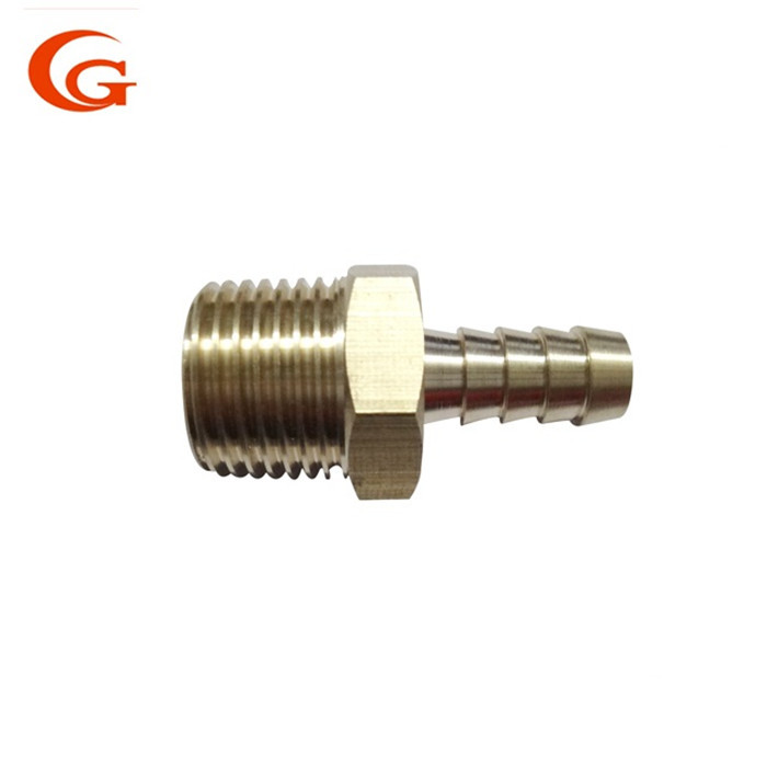 ASME B1.20.1 Male Barb Lead Free Brass Compression Fitting