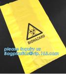 Autoclavable Biohazard Bags, Medical Waste Bags, Self Adhesive Sealing Tape