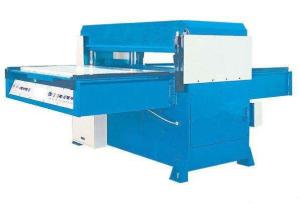 China Facial Mask / Powder Puff Hydraulic Die Cutting Machine LC Program Control wholesale