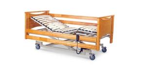 China Rehabilitation Therapy Hospital Style Single Bed , Three Function Hydraulic Hospital Bed wholesale