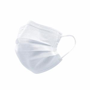 China White Blue Disposable Face Mask High Filtration For Personal Safety wholesale