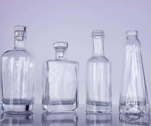 China Round Twist Mini Spirit Bottle Vinolok Stopper 50ml Alcohol Bottles wholesale