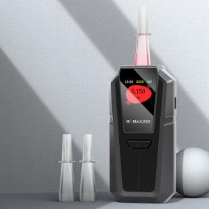 China Voice Prompt Alcohol Breathalyzer Tester Analyzer 90g 1 Year Warranty wholesale