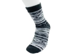 China Breathable Funky Mens Socks AZTEC Socks Mens With Double Layer wholesale