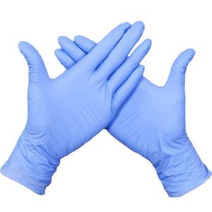 China Elasticity Disposable Medical Gloves Powder Free Smooth Surface resisting acid wholesale