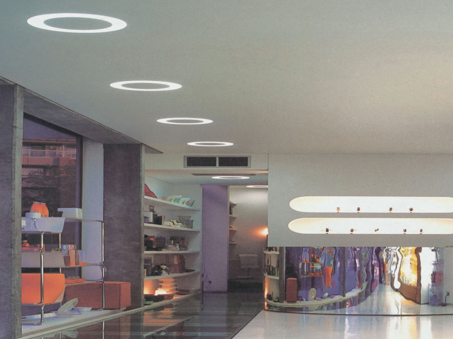 9331lm Round Linear Light 5000K-6500K Modern Linear Suspension Lighting