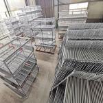 HDG 4 Lines 50000 Broiler Chicken Cage Poultry Farming Use