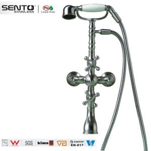 China stainless steel bathtub faucet phone faucet for Bthroom design wholesale