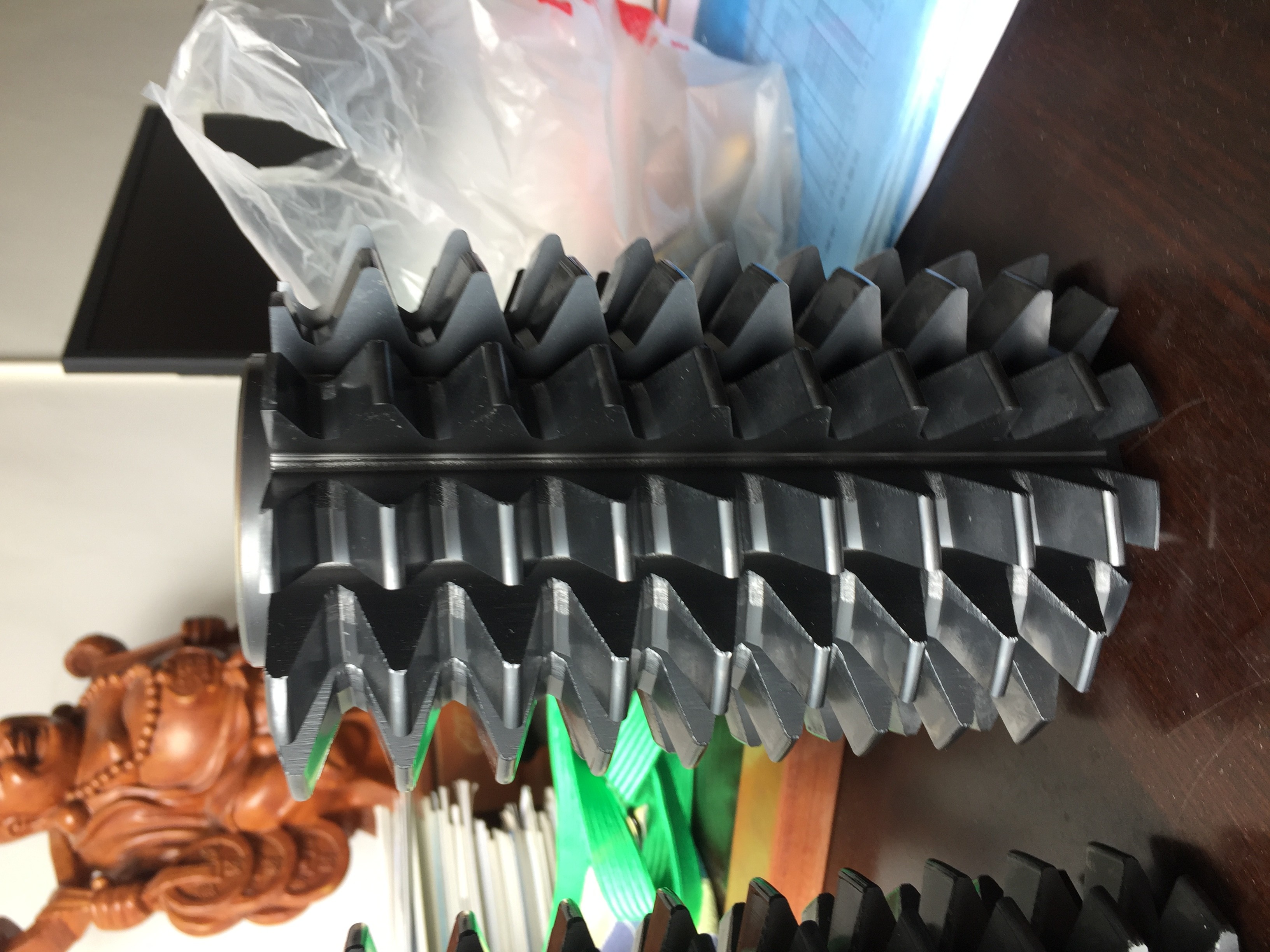 High Speed Steel Bevel Gear Cutter Hobbing Tool Coated Wear Resistance