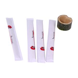 China 21cm Restaurant Disposable Bamboo Chopsticks Custom Printed Fast Food wholesale